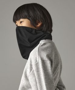 Junior softshell sports tech neck warmer