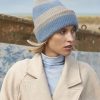 Colour block beanie