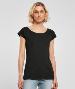 Women's wide neck tee