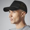 Microknit snapback trucker