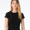 Women’s micro rib baby t-shirt