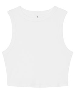 Women’s micro rib muscle crop tank