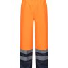 Pro hi-vis insulated overtrousers