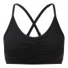 Women's TriDri® ruched sports bra (medium impact)